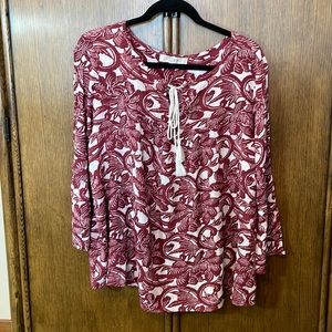 LOFT top. Size Large